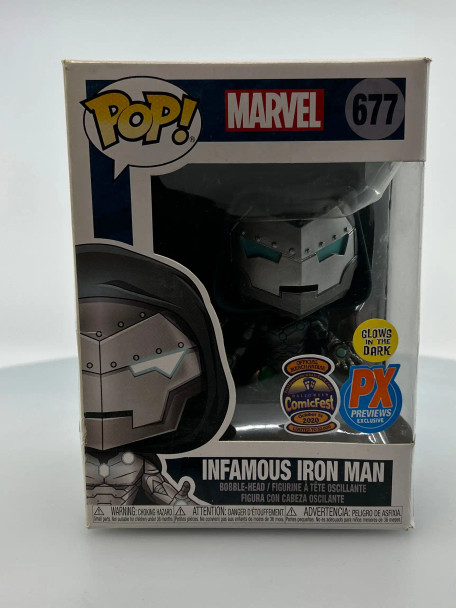 Funko POP! Marvel Infamous Iron Man #677 Previews Exclusive Vinyl Figure - (192759)