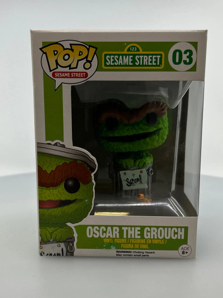 Funko POP! Television Sesame Street Oscar the Grouch #3 Vinyl Figure - (192990)