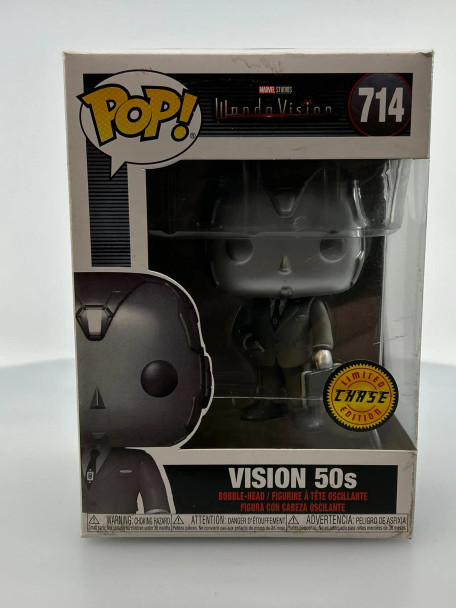 Funko POP! Marvel WandaVision 50's Vision (Chase) (Black & White) #714 - (193099)