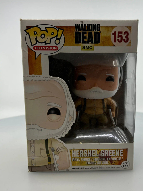 Funko POP! Television The Walking Dead Hershel Greene #153 Vinyl Figure - (192965)