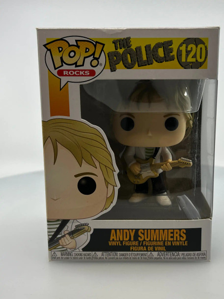 Funko POP! Rocks The Police Andy Summers #120 Vinyl Figure - (193277)