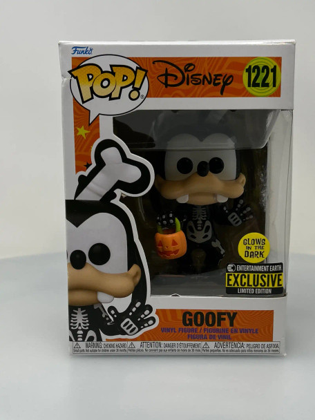 Funko POP! Disney Goofy (Glows in the Dark) #1221 Entertainment Earth Exclusive - (193966)