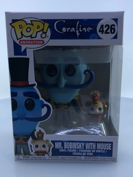 Funko POP! Movies Coraline Mr. Bobinsky with Mouse #426 Vinyl Figure - (194110)