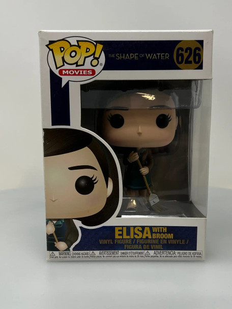 Funko POP! Movies The Shape of Water Elisa with Broom #626 Vinyl Figure - (194046)