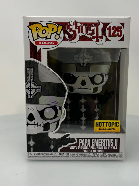 Funko POP! Rocks Ghost Papa Emeritus II #125 Hot Topic Exclusive Vinyl Figure - (194102)