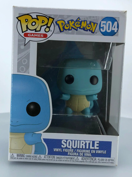 Funko POP! Games Pokemon Squirtle #504 Vinyl Figure - (94006)