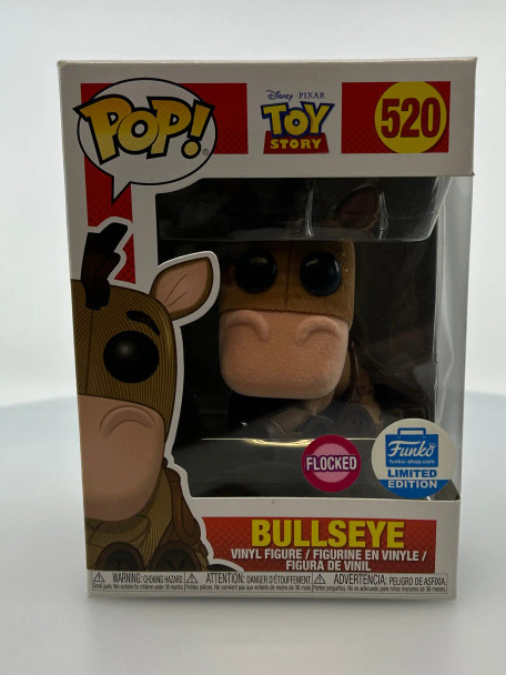 Funko POP! Disney Pixar Toy Story Bullseye (Flocked) #520 Funko Exclusive - (194840)