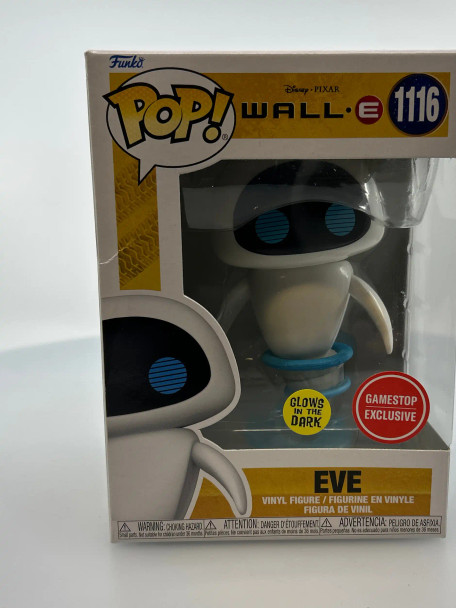 Funko POP! Disney Pixar Wall-E EVE (Glow in the Dark) #1116 GameStop Exclusive - (194813)