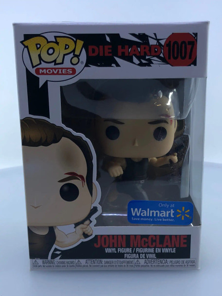 Funko POP! Movies Die Hard John McClane in Dark Tank #1007 Walmart Exclusive - (195097)