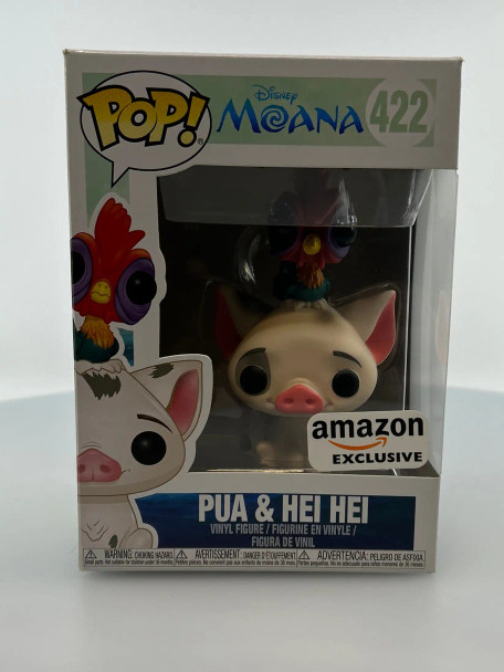 Funko POP! Disney Moana Pua & Hei Hei #422 Amazon Exclusive Vinyl Figure - (194963)