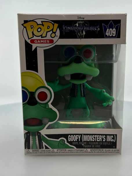 Funko POP! Games Disney Kingdom Hearts Goofy (Monsters Inc.) #409 Vinyl Figure - (194999)