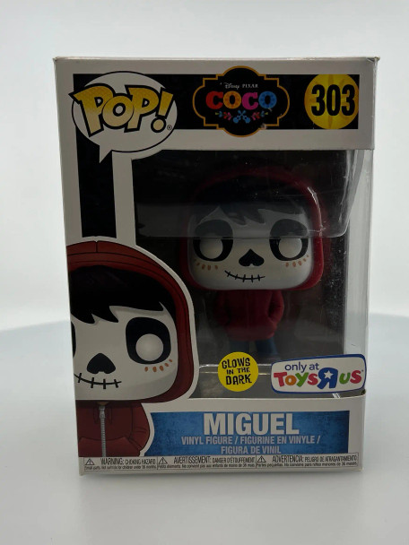 Funko POP! Disney Pixar Coco Miguel Rivera (Glow) #303 Toys R Us Exclusive - (194968)