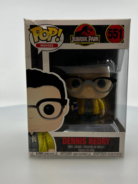 Funko POP! Movies Jurassic Park Dennis Nedry #551 Vinyl Figure - (195276)