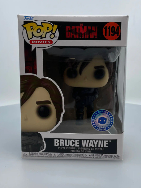 Funko POP! Movies DC The Batman Bruce Wayne #1194 Pop in a Box Exclusive - (195257)