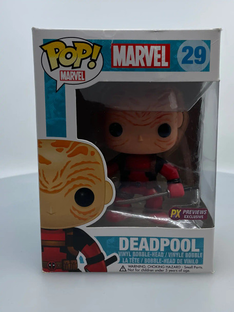 Funko POP! Marvel Deadpool Unmasked #29 Previews Exclusive Vinyl Figure - (195228)