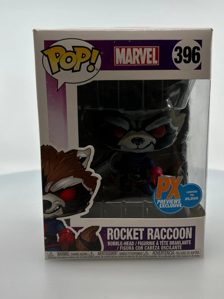 Funko POP! Marvel Guardians of the Galaxy Rocket Raccoon #396 Previews Exclusive - (195233)
