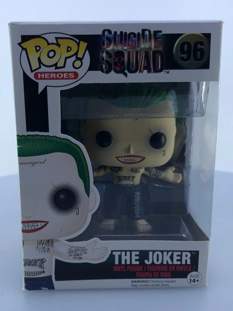 Funko POP! Heroes (DC Comics) Suicide Squad The Joker Shirtless #96 Vinyl Figure - (196200)
