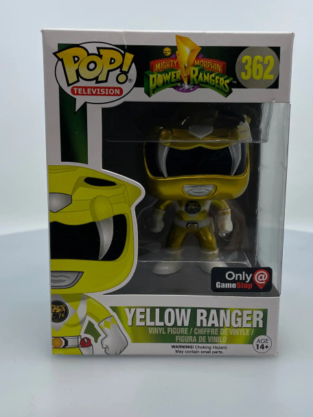 Funko POP! Yellow Ranger (Metallic) #362 - (196232)