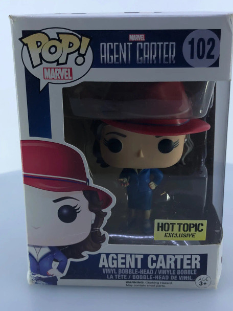 Funko POP! Agent Peggy Carter (with gold orb) #102 - (196237)