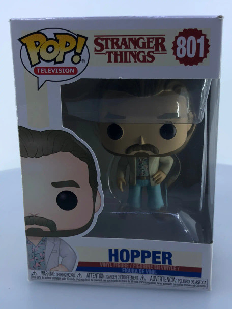 Funko POP! Television Stranger Things Hopper at date night #801 Vinyl Figure - (196164)
