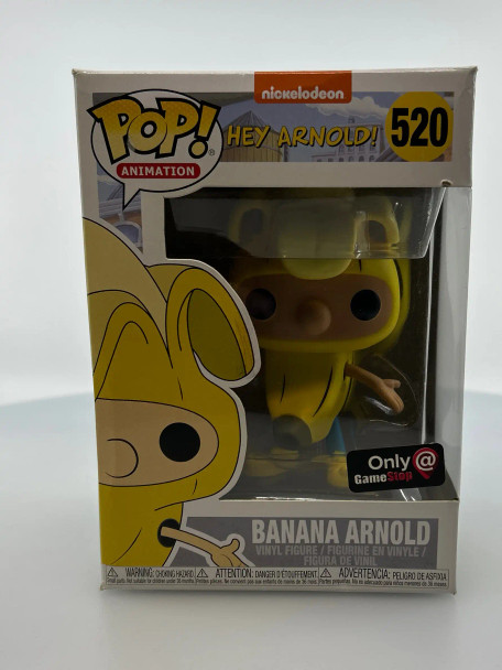Funko POP! Animation Hey Arnold Banana Arnold #520 GameStop Exclusive - (195513)