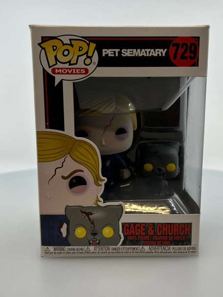 Funko POP! Movies Pet Sematary Gage & Church #729 Vinyl Figure - (195500)