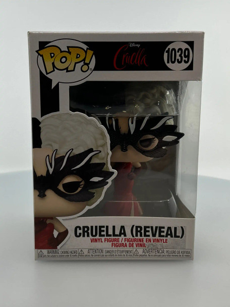 Funko POP! Disney 101 Dalmatians Cruella Reveal #1039 Vinyl Figure - (195750)
