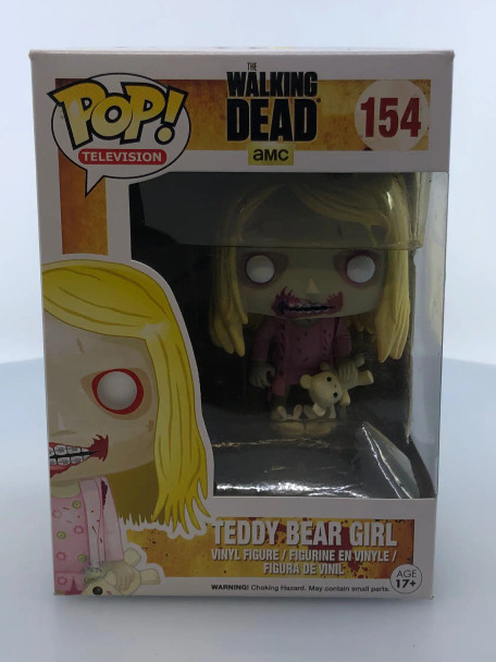 Funko POP! Television The Walking Dead Teddy bear Girl Walker #154 Vinyl Figure - (196889)