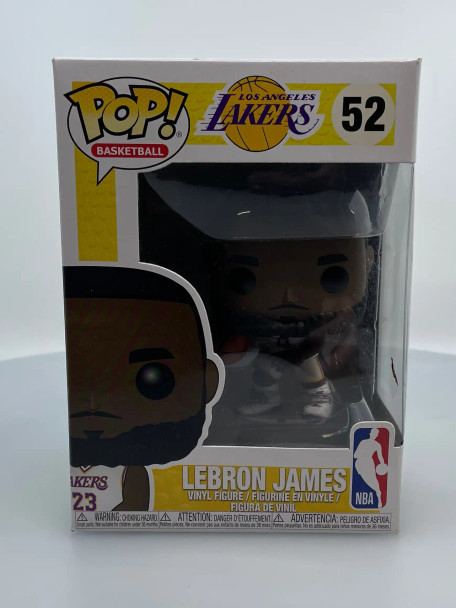 Funko POP! Sports NBA LeBron James (Lakers) (White Jersey) #52 Vinyl Figure - (196277)
