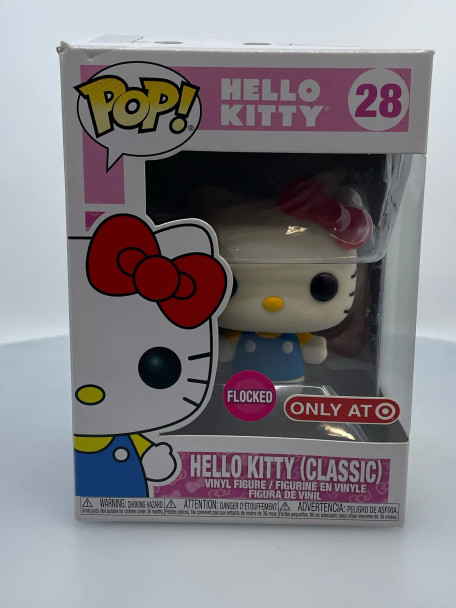 Funko POP! Sanrio Hello Kitty Classic (Flocked) #28 Target Exclusive - (196270)