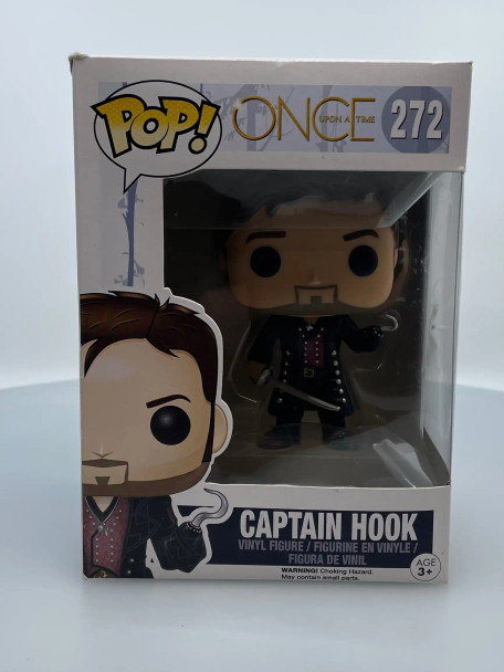 Funko POP! Television Once Upon a Time Captain Hook #272 Vinyl Figure - (196949)