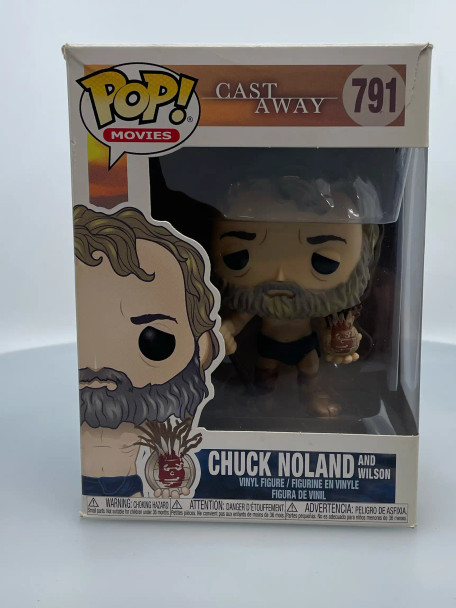 Funko POP! Movies Cast Away Chuck Noland and Wilson #791 Vinyl Figure - (196942)