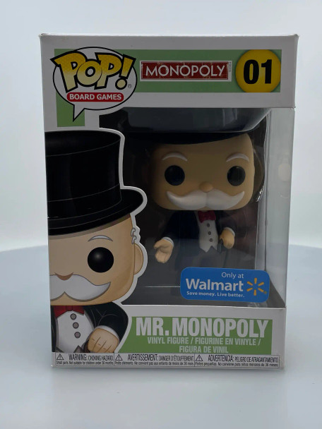 Funko POP! Board Games Monopoly Uncle Pennybags #1 Walmart Exclusive - (197658)