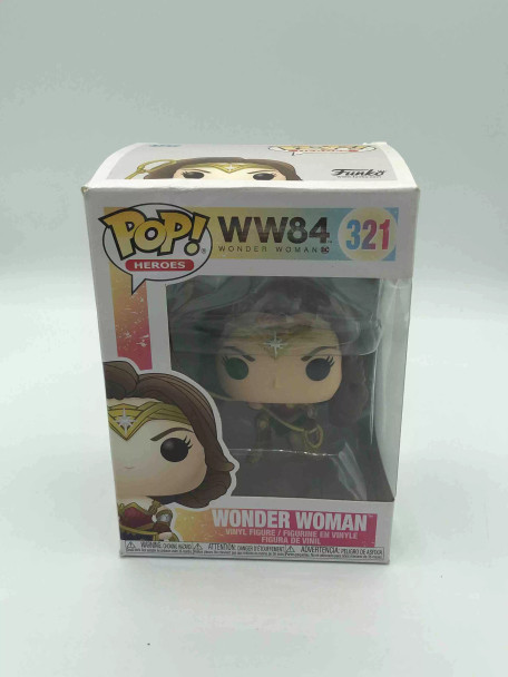 Funko POP! Heroes (DC Comics) Wonder Woman WW84 Wonder Woman (Metallic) #321 - (58511)
