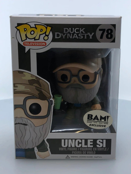 Funko POP! Television Duck Dynasty Uncle Si #78 BAM! Exclusive Vinyl Figure - (197884)