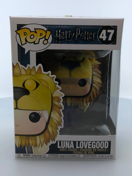 Funko POP! Harry Potter Luna Lovegood with Lion Head #47 Vinyl Figure - (198642)