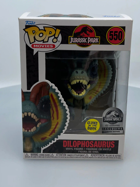 Funko POP! Movies Jurassic Park Dilophosaurus (Glow in the Dark) #550 - (198666)