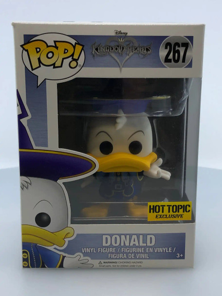 Funko POP! Games Disney Kingdom Hearts Donald Duck #262 Hot Topic Exclusive - (199606)