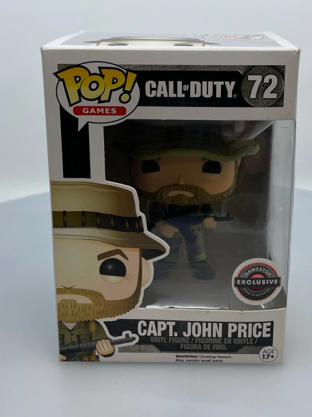 Funko POP! Call of Duty Capt. John Price #72 EB Games Exclusive Vinyl Figure - (199566)