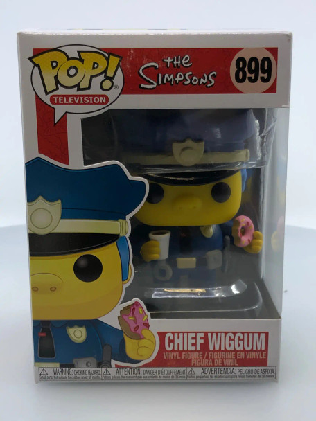 Funko POP! Television Animation The Simpsons Chief Wiggum #899 Vinyl Figure - (199543)