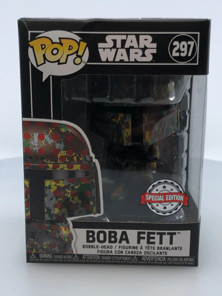 Funko POP! Star Wars Artist Series Boba Fett #297 Target Exclusive Vinyl Figure - (202869)