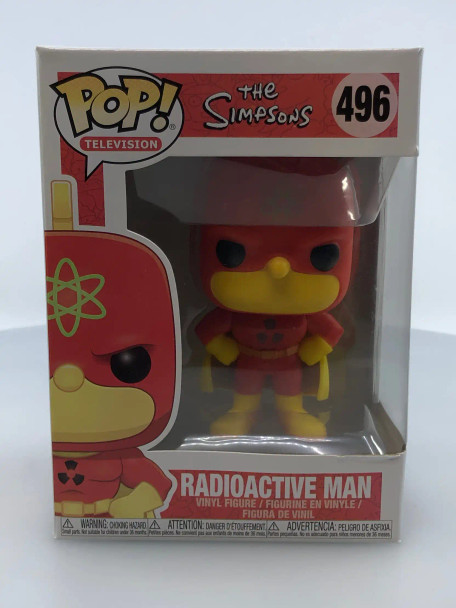Funko POP! Television Animation The Simpsons Radioactive Man #496 Vinyl Figure - (203074)