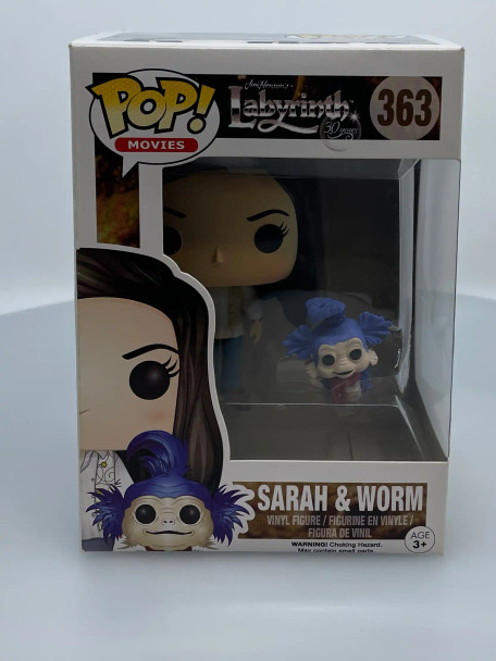 Funko POP! Movies Labyrinth Sarah with Worm #363 Vinyl Figure - (203056)