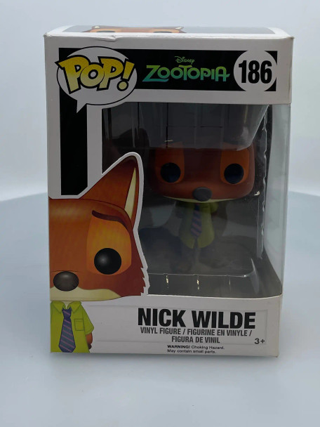 Funko POP! Disney Zootopia Nick Wilde #186 Vinyl Figure - (203016)