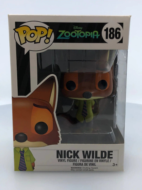 Funko POP! Disney Zootopia Nick Wilde #186 Vinyl Figure - (203000)