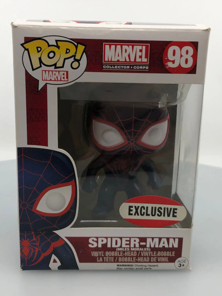 Funko POP! Marvel Spider-Man - (Miles Morales) #98 Vinyl Figure - (108887)
