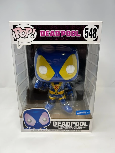 Funko POP! Marvel Deadpool (Blue & Yellow) (Supersized) #548 Walmart Exclusive - (209496)