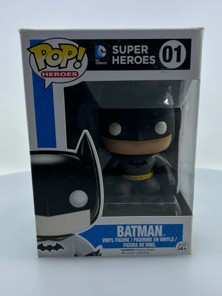 Funko POP! Heroes (DC Comics) DC Super Heroes Batman - Bobble Head #1 - (174510)