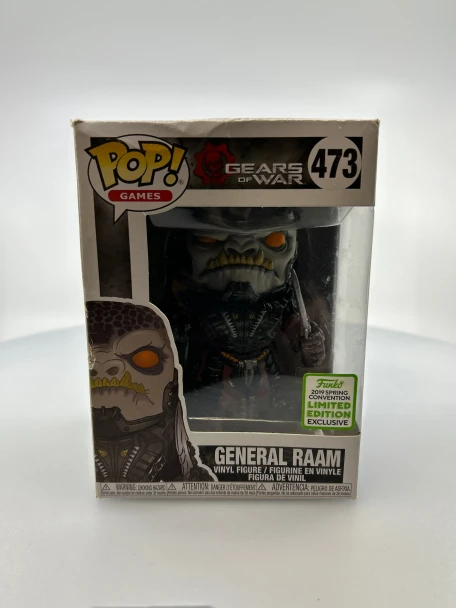 Funko POP! Games Gears of War General Raam #473 Emerald City Comic Con Exclusive - (193100)