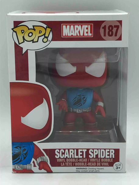 Funko POP! Marvel Spider-Man Scarlet Spider #187 Vinyl Figure - (58800)
